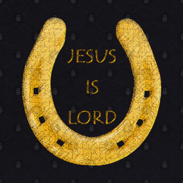 Jesus Is Lord Horseshoe by Moses77